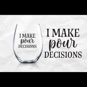Stemless Glasses